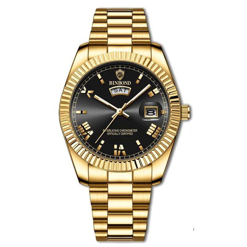 Cypher Herren Edelstahlarmbanduhr