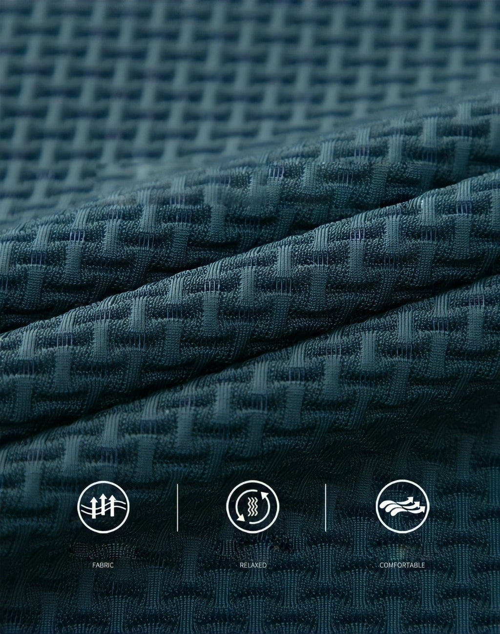 Premium Texturiertes Slim Fit Polo-Shirt