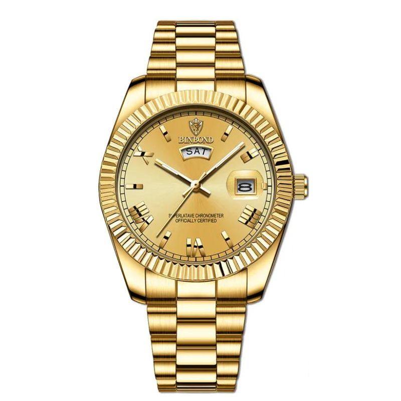 Cypher Herren Edelstahlarmbanduhr