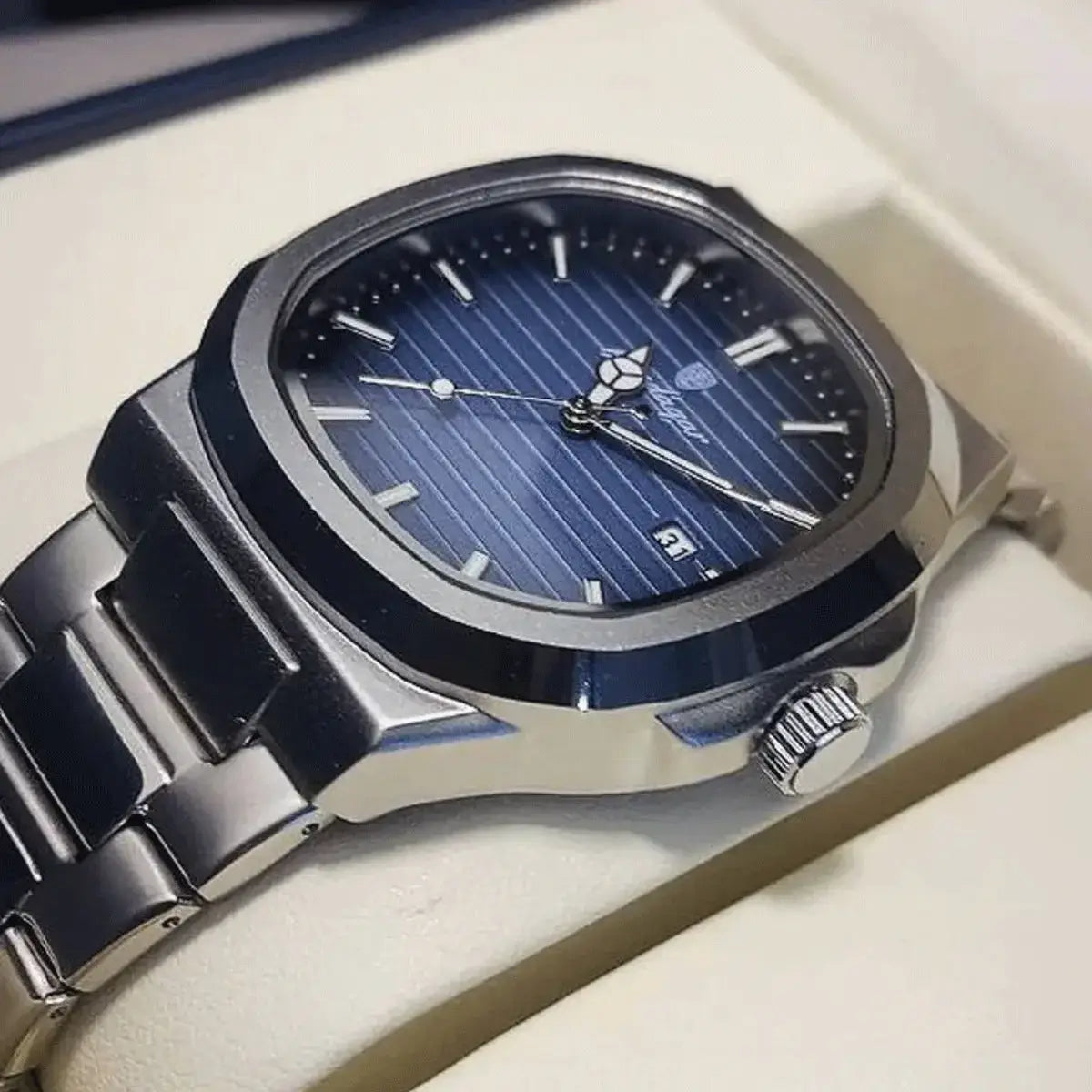 Herren Luxe Nautilus™ Uhr mit kostenlosem Armband-Set – Ein unschlagbares Angebot!