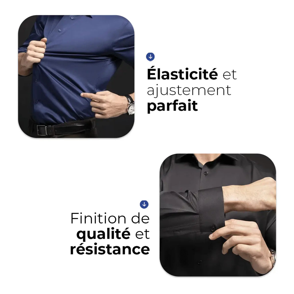 Herren Slim Fit UltraTech™ Hemd – Kaufe eins, erhalte eins kostenlos!