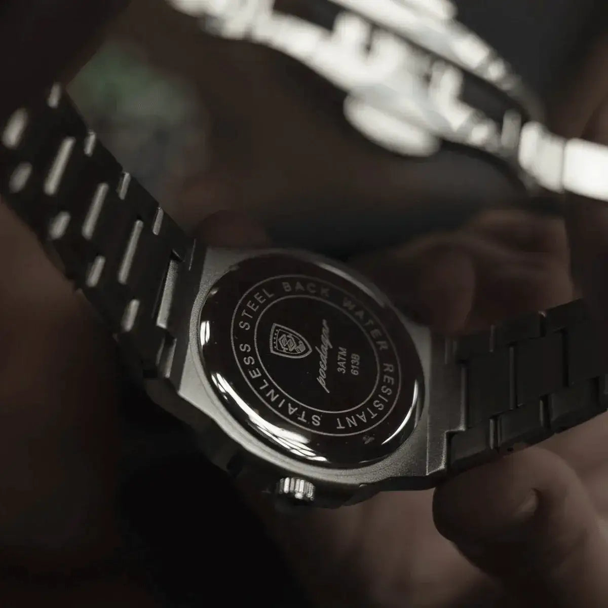 Herren Luxe Nautilus™ Uhr mit kostenlosem Armband-Set – Ein unschlagbares Angebot!