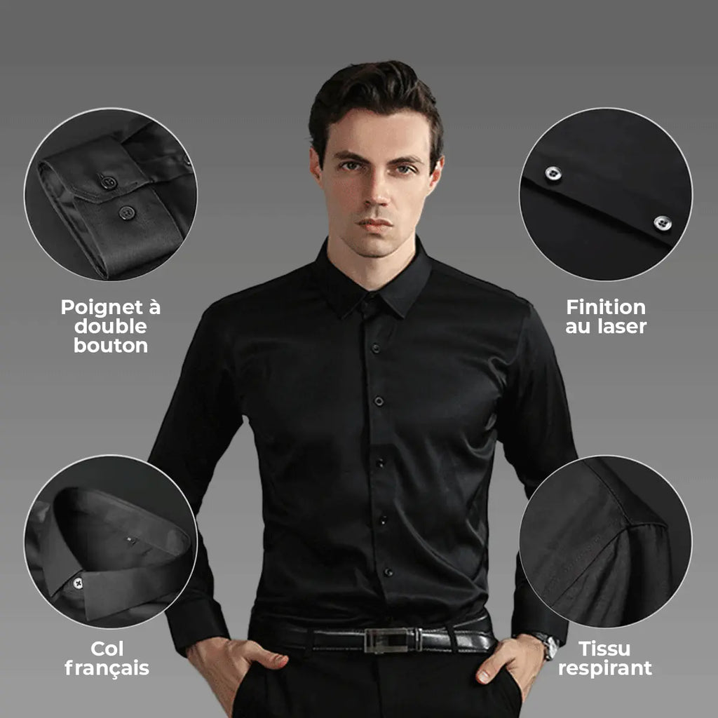 Herren Slim Fit UltraTech™ Hemd – Kaufe eins, erhalte eins kostenlos!