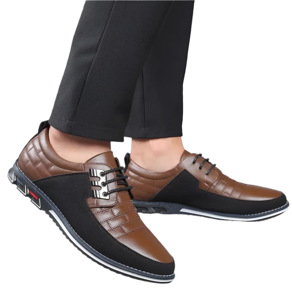 Malvin - Stilvolle Schnürschuhe aus Kunstleder